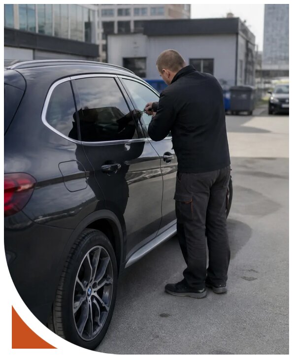 Вскрытие автомобиля БМВ в Новомосковске от 2581 р. | Разлок-Нвм